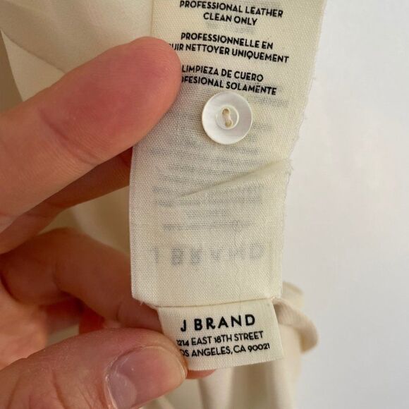 J Brand High-Low Sleeveless Shirt - Picture 4 of 9